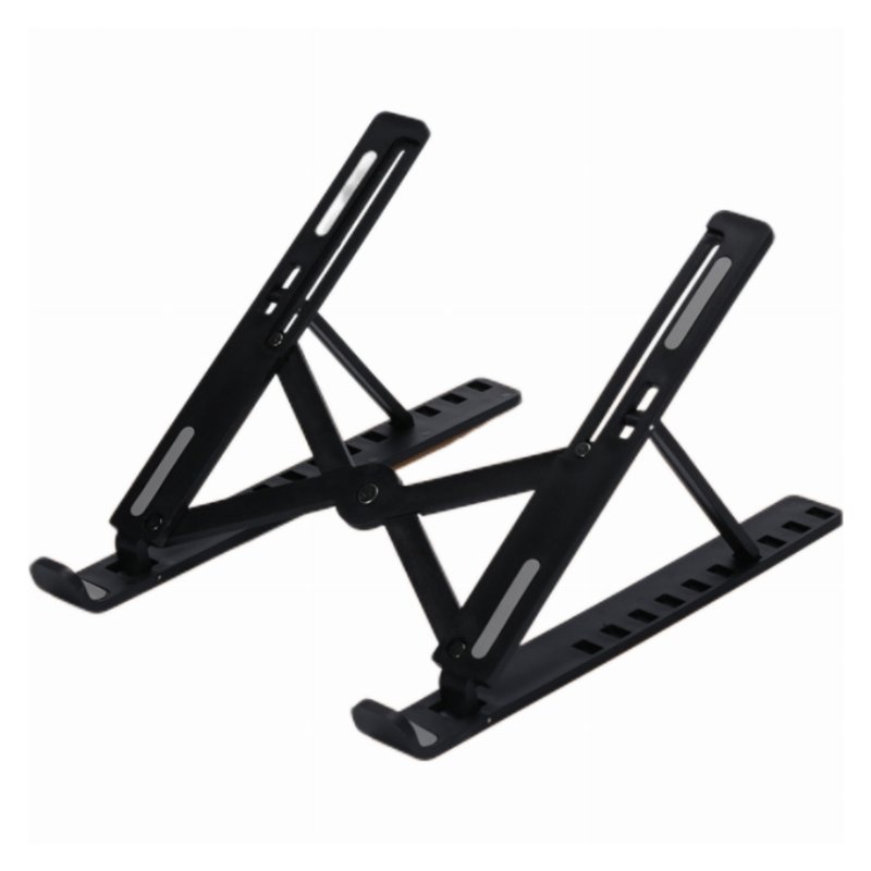 Support Pliable Réglable pour Ordinateur Portable – Plastique Résistant, Ergonomique et Antidérapant