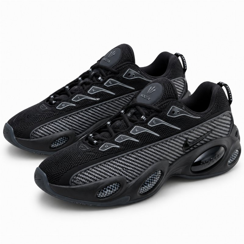 Nike NOCTA Glide “Black / Iron Grey” – Sneakers Lifestyle au Design Futuriste