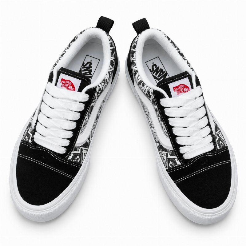 Vans Old Skool x SNS “Black/White Graffiti” – Sneakers Skate Lifestyle à Motifs Graphiques